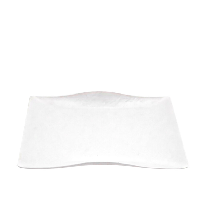 Atlasform Melamin Beyaz Mat 32*21 cm Sunum Tabak - 1