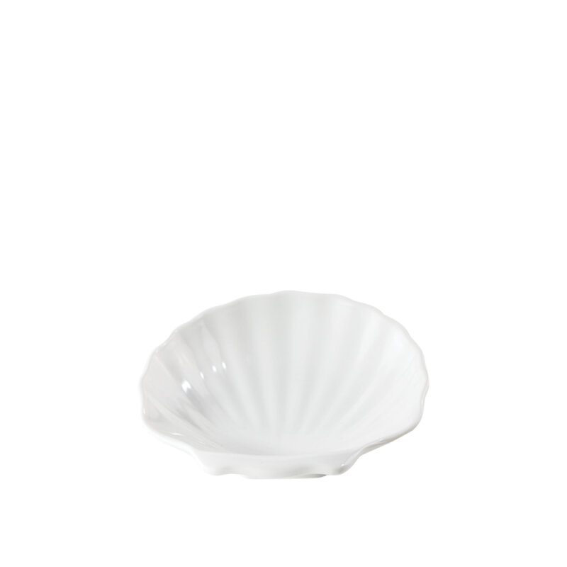 Beyaz Melamin 10 Cm Midye Sunum Tb - 1
