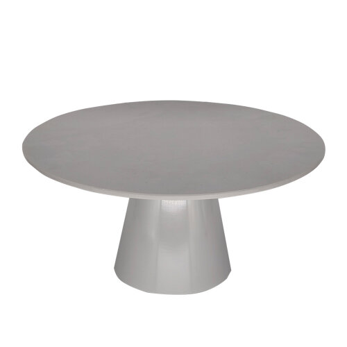 Beyaz Melamin Ayaklı Yuvarlak Sunum Stand 36Cm - ULTRAFORM MELAMİN