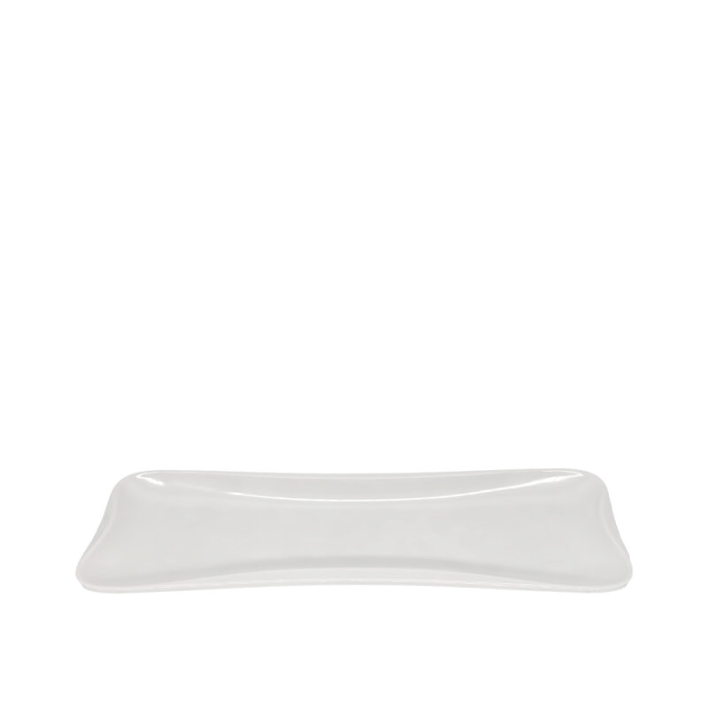 Beyaz Melamin D.Gen Meze Tabak 48X17Cm - 1