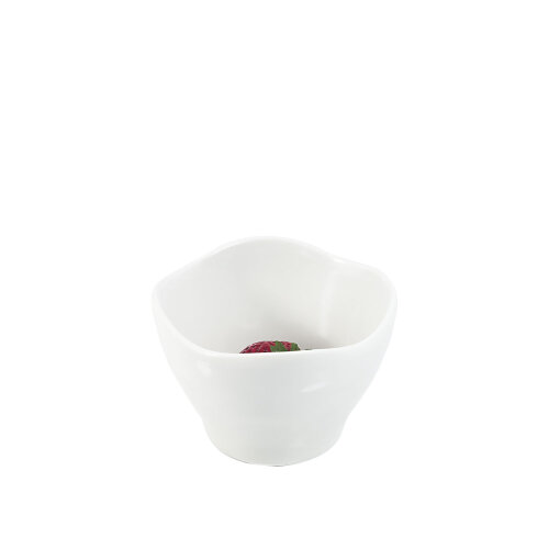 Beyaz Melamin Minimal Kase 9 Cm - ULTRAFORM MELAMİN