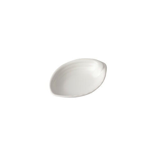 Beyaz Melamin Minimal Kase Deniz Kabuğu 12X9Cm - ULTRAFORM MELAMİN