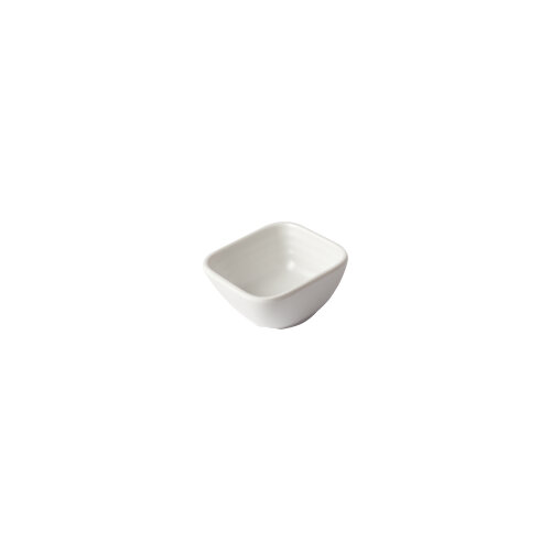 Beyaz Melamin Minimal Kase Kare 6.5X6.5X3Cm - ULTRAFORM MELAMİN