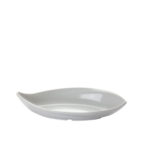 Beyaz Melamin Minimal Yaprak Kase 14X7 Cm(32798) - ULTRAFORM MELAMİN