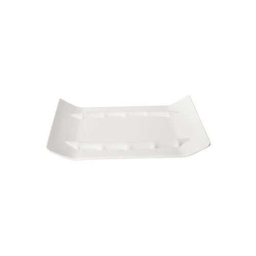 Beyaz Melamin Şekilli Sunum Tabak 35X24Cm - ULTRAFORM MELAMİN