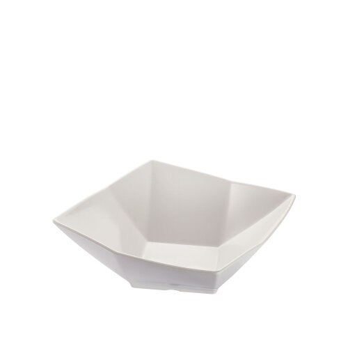 Beyaz Melamin Sekizgen Kase 28X28Cm - ULTRAFORM MELAMİN
