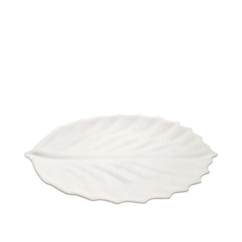 Beyaz Melamin Yaprak Sunum Kase 42X28Cm - ULTRAFORM MELAMİN