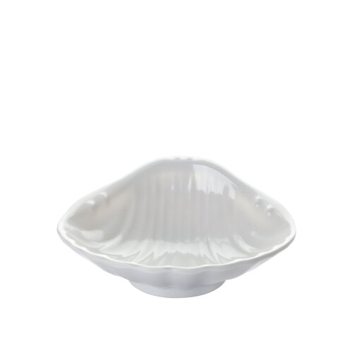 Beyaz Melanin Midye Sunum Kase 12 Cm - ULTRAFORM MELAMİN