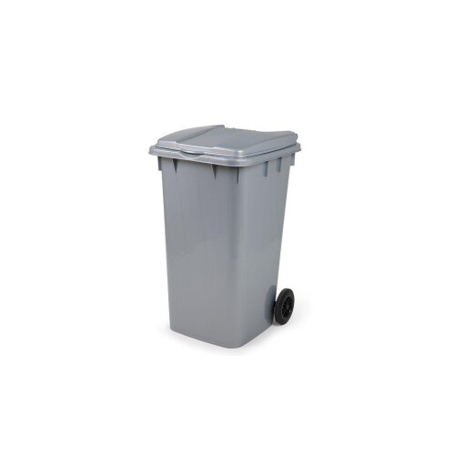 Bora Plastik 240 Lt Pedallı Çöp Kovası Yeşil - BORA PLASTİK