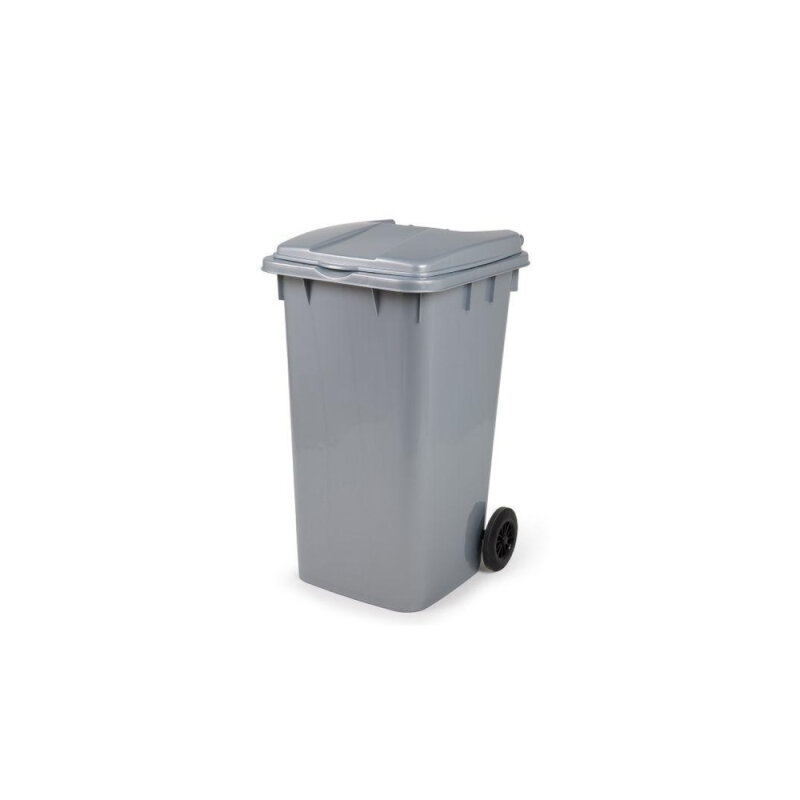 Bora Plastik 240 Lt Pedallı Çöp Kovası Yeşil - 1