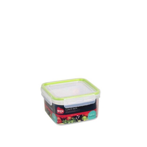 Bora PLastik Click Kare 1,2 Lt - BORA PLASTİK