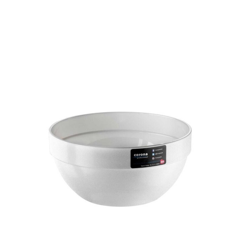 Bora PLastik Gastronomi Kase 26 Cm Beyaz - 1