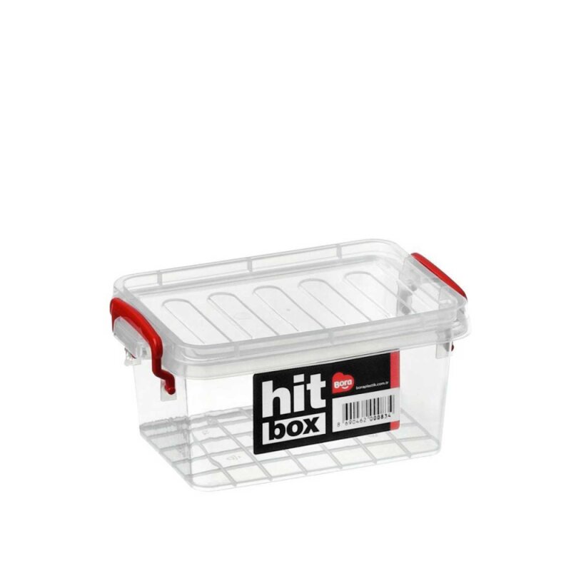 Bora PLastik Kapaklı Kasa No 1 15*22,5*10,5H 1,8Lt - 1