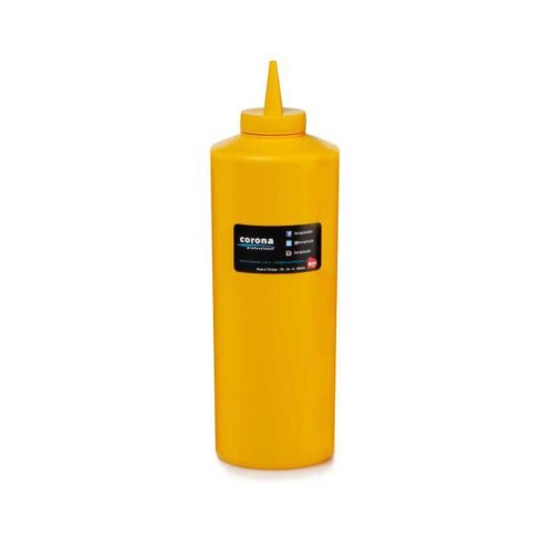 Bora PLastik Ketçap&Mayonez Şişe Kapaklı 925 Ml Sarı - BORA PLASTİK