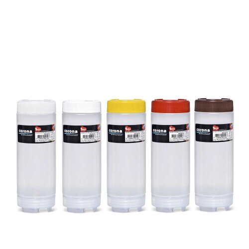 Bora PLastik Ketçap&Mayonez Sosluk 600 Ml. Çift Kapaklı - BORA PLASTİK