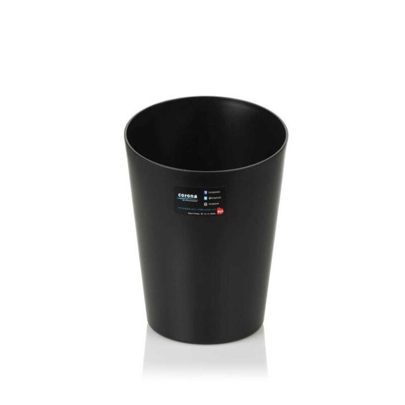 Bora PLastik Pc Buz Kovası Yarım Kesimli Büyük Siyah - 1