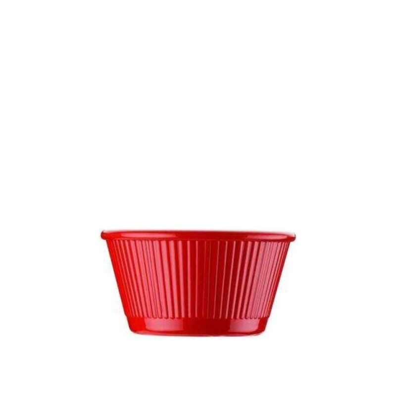 Bora PLastik Pc Sos Kabı Yuvarlak No:2 Kırmızı - 1