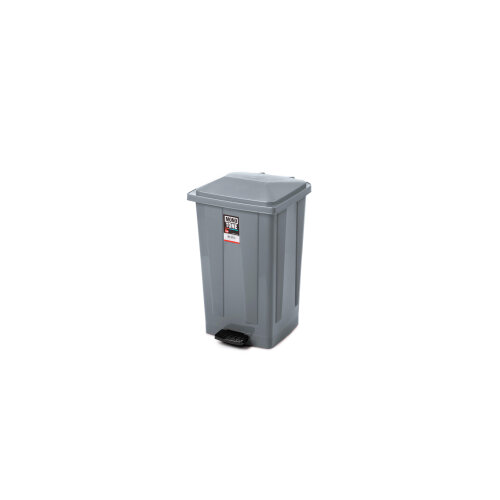 Bora PLastik Pedallı Çöp Kovası Köşeli No:4 / 48 Lt.Byz - BORA PLASTİK