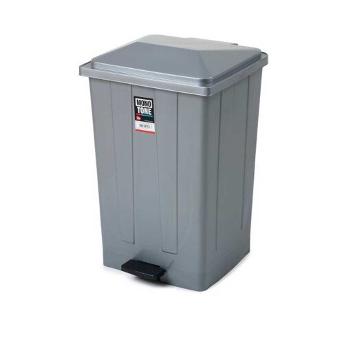 Bora PLastik Pedallı No:5 Köşeli Çöp Kovası 86 Lt - BORA PLASTİK