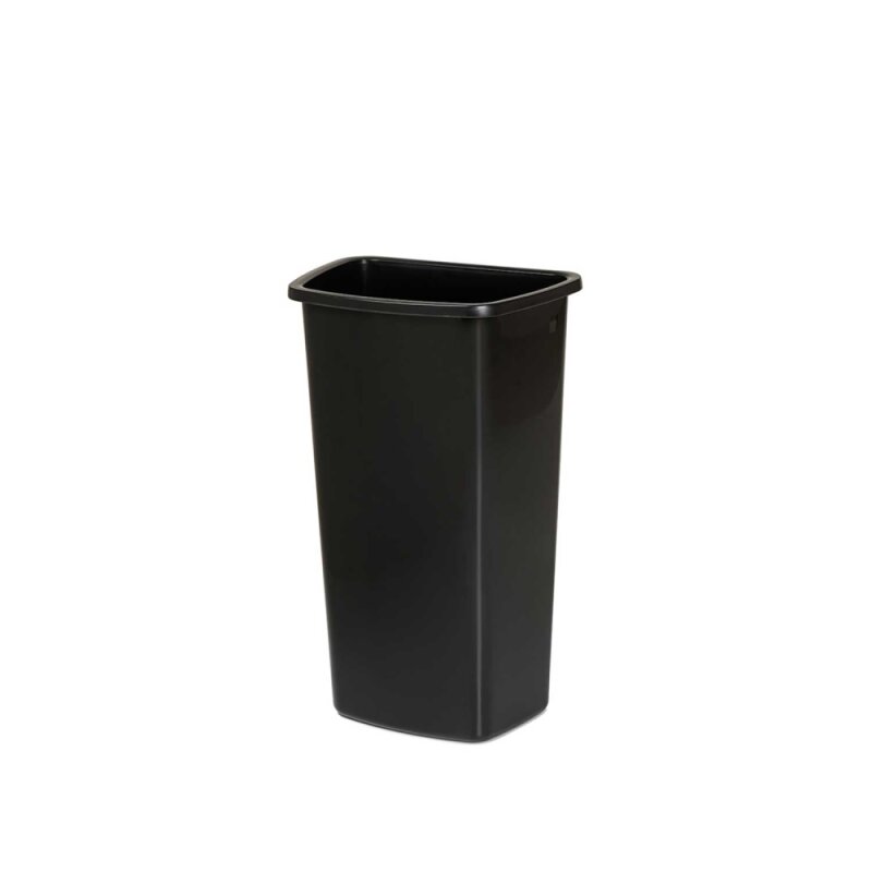 Bora PLastik Servis Arabası Çöp Kovası Siyah - 1