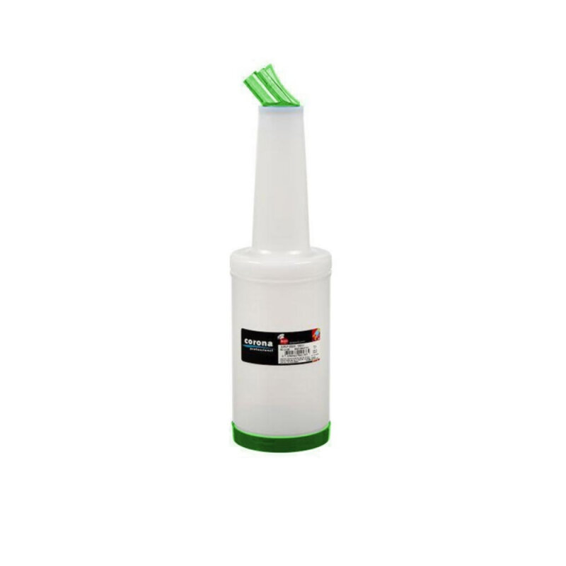 Bora Plastik Şurup Şişesi Yeşil 1000 Cc - 1