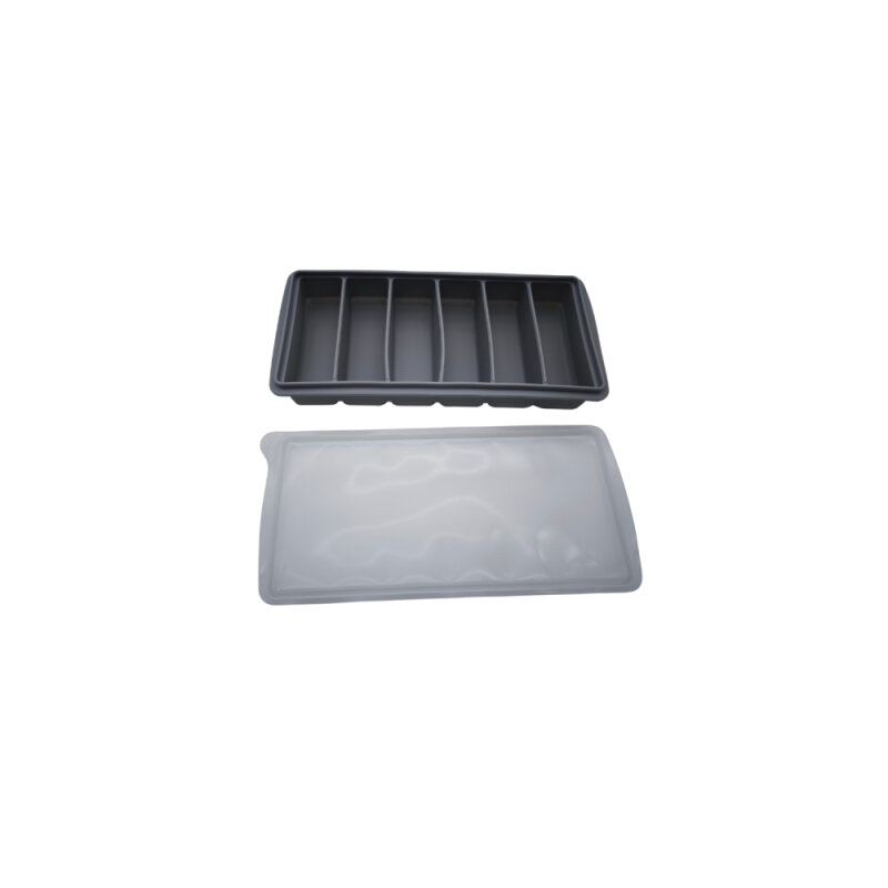 Buz Kalıbı Oval Dörtgen 24*11.5*4Cm,80Ml - 1