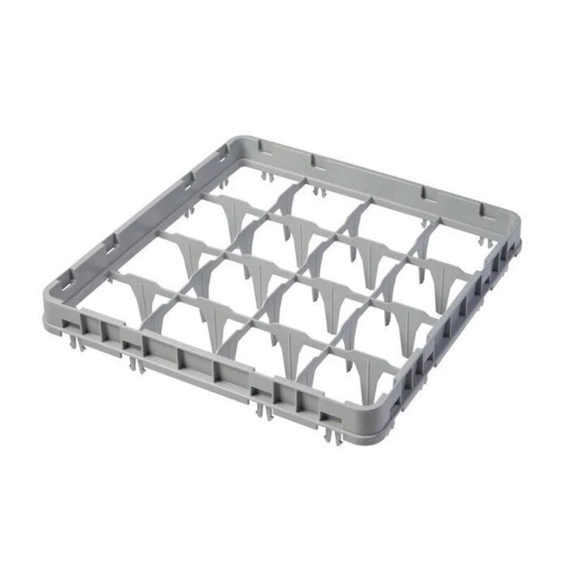 Cambro Camrack 9 Bölmeli Tam Boy Ana Yükseltici Gri 150*150 mm 9E1151 - 1
