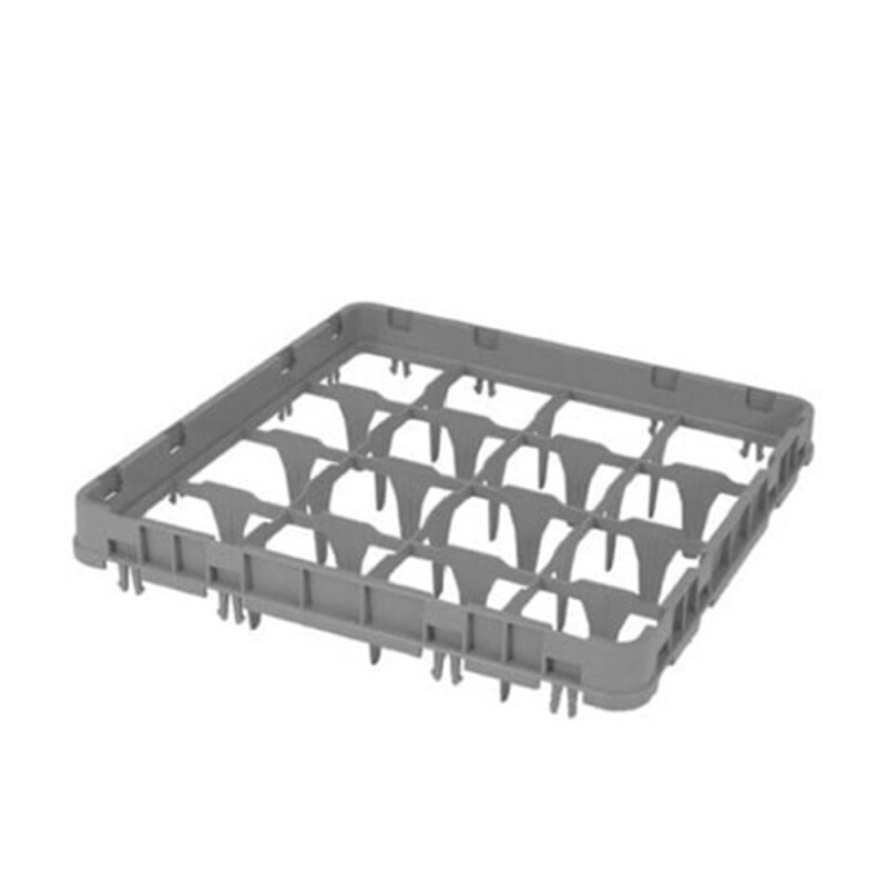 Cambro Camrack 16 Bölmeli Tam Boy Ara Yükseltici Gri 111*111 mm 16E2151 - 1