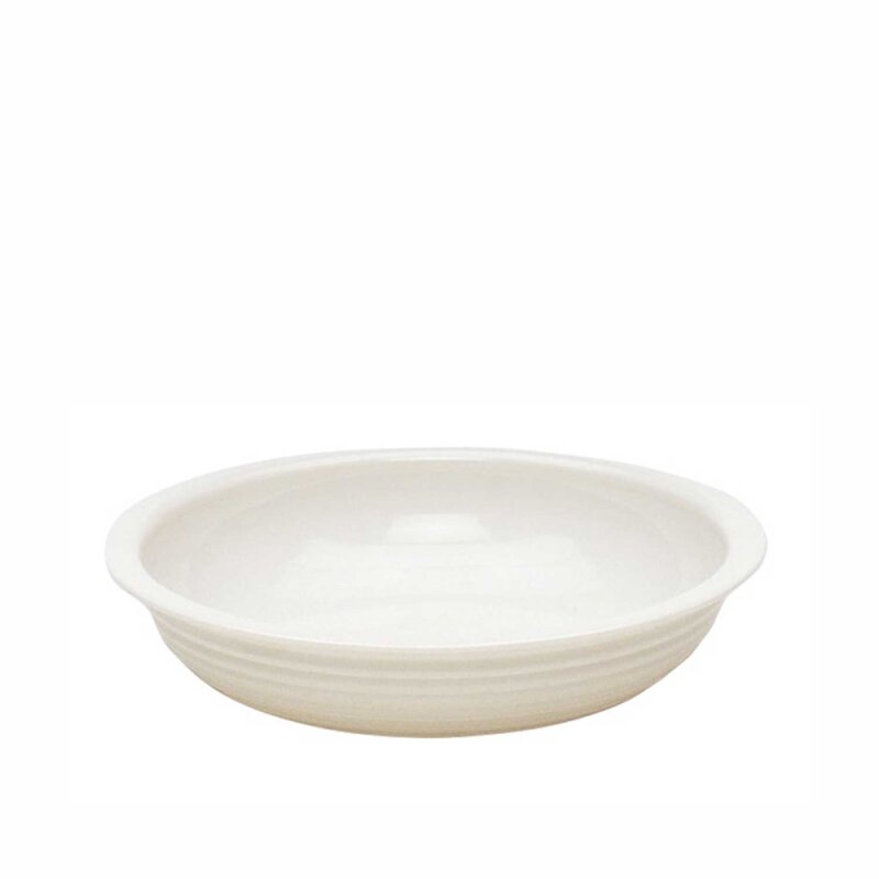 Cambro Polikarbon Çizgili Yuvarlak Kase Beyaz 457 mm RSB18CW148 - 1