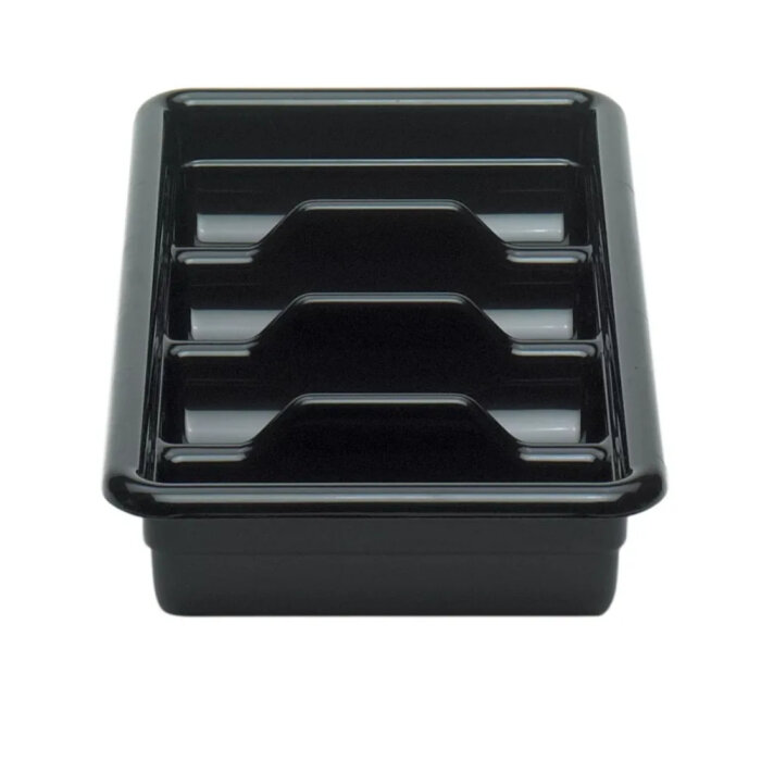 Cambro Cambox 4 Bölmeli Çtl-Bçk-Kşk Kutusu Siyah - 1