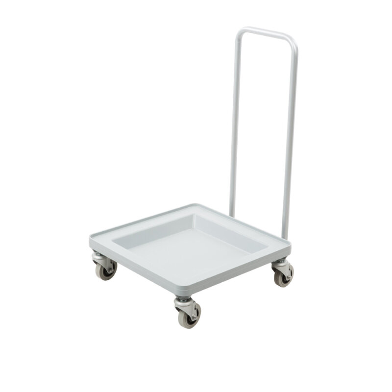 Cambro Camdolly Tutacaklı Basket Taşıma Arabası Gri 530*530 mm CDR2020H151 - 1