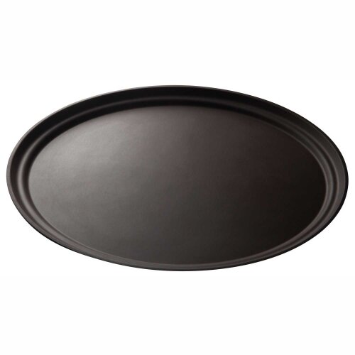 Cambro Camtread Kaymaz Oval Tepsi Kahverengi 520*620 mm 2500CT138 - CAMBRO