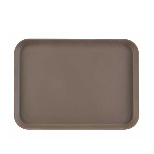 Cambro Camtread Dikdörtgen Kaymaz Tepsi Kahverengi 355*457 mm 1418CT138 - CAMBRO