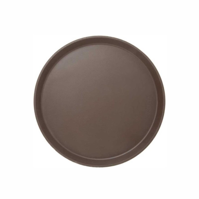Cambro Camtread Yuvarlak Tepsi Kahverengi 450 mm 1800CT138 - 1