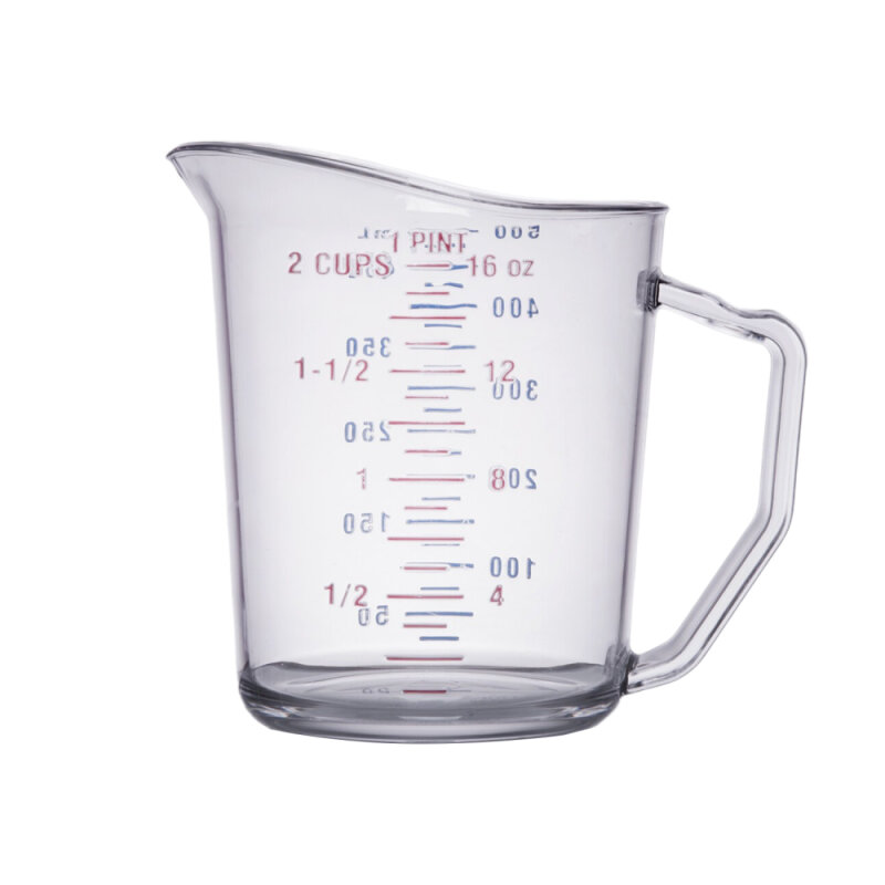 Cambro Camwear Polikarbon Ölçü Kabı 0,5Ml.Şeffaf 50MCCW - 1