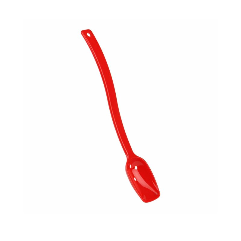Cambro Camwear Polikarbon Delikli Servis Kaşık 25,5 Kırmzı SPOP10CW - 1