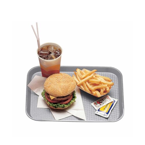 Cambro Dikdörtgen Fast Food Tepsi İnci Grisi 265*345 mm 1014FF107 - CAMBRO