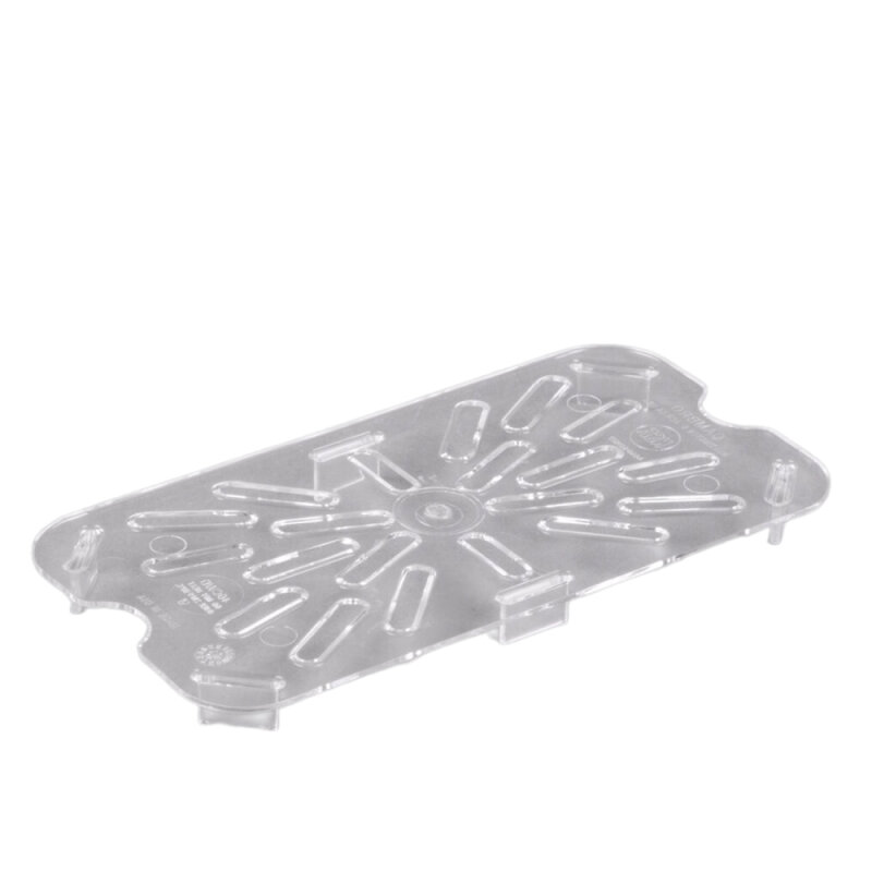 Cambro Polikarbon Dört Bölmeli Küvet Dip Süzgeç Şeffaf 40CWD135 - 1