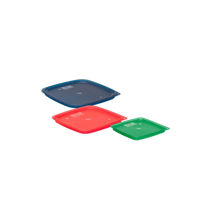 Cambro Kare Sak. Kabı Kapağı 11,4*17,2 -20,8 Mavi - 1