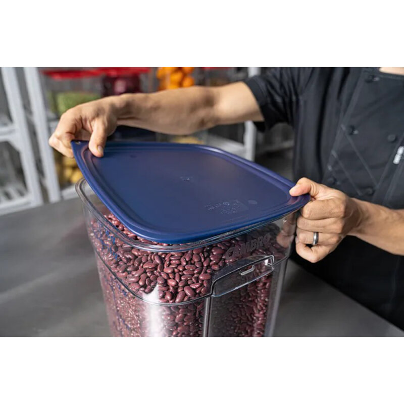 Cambro Kare Sak. Kabı Kapağı 11,4*17,2 -20,8 Mavi - 2