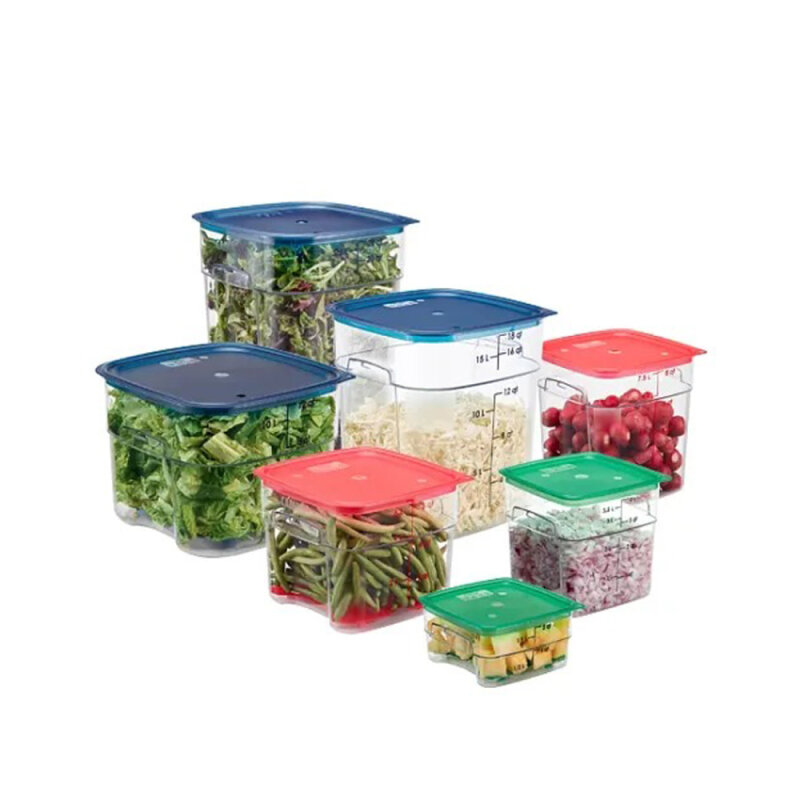 Cambro Kare Saklama Kabı 7,6 Lt. Şeffaf - 4