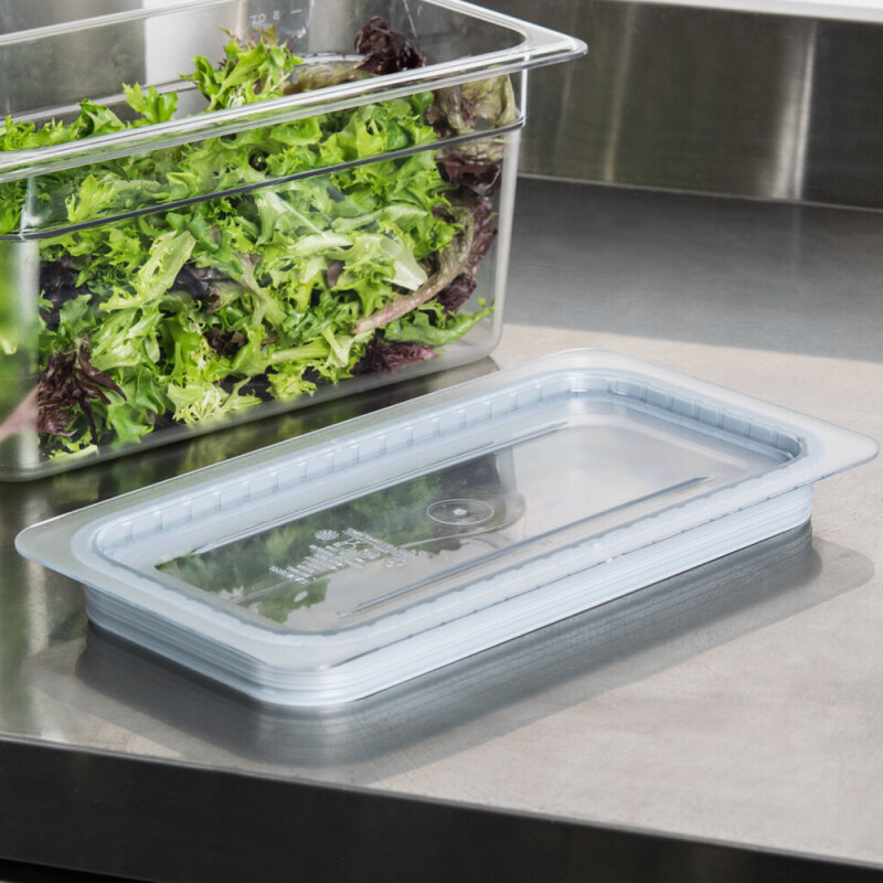 Cambro Polikarbon Contalı Küvet Kapağı Şeffaf 176*325 mm 30CWGL135 - 2