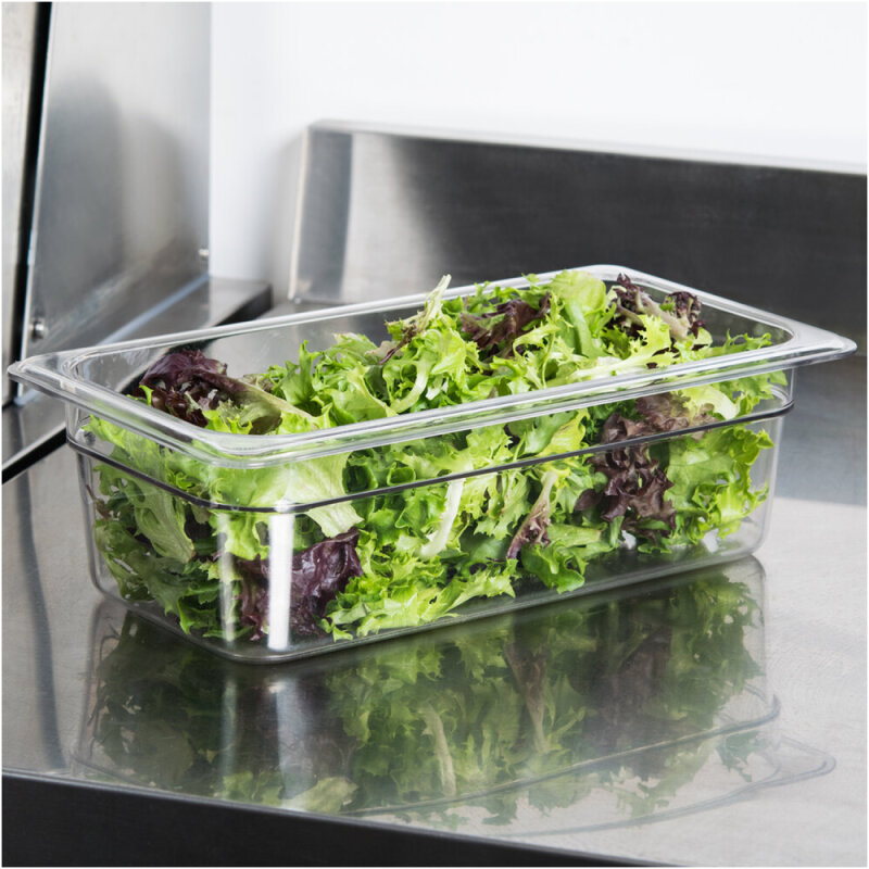 Cambro Polikarbon Küvet Şeffaf 100 mm Gn 1/3 34CW135 - 2