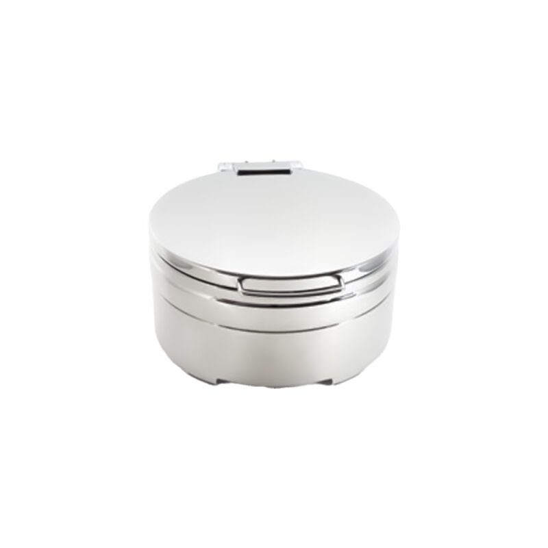 Aryıldız Chafing Dish Yuvarlak Üst Hazne Metal Kapaklı - 1