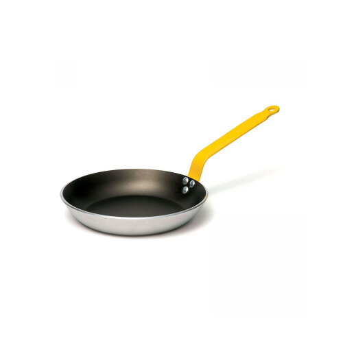 De Buyer Force Blue Sarı Saplı Tava 280 mm 5307-28 - DE BUYER