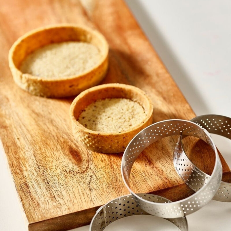 De Buyer Çelik Delikli Tart Kalıbı 28,5 cm 3099-10 - 2
