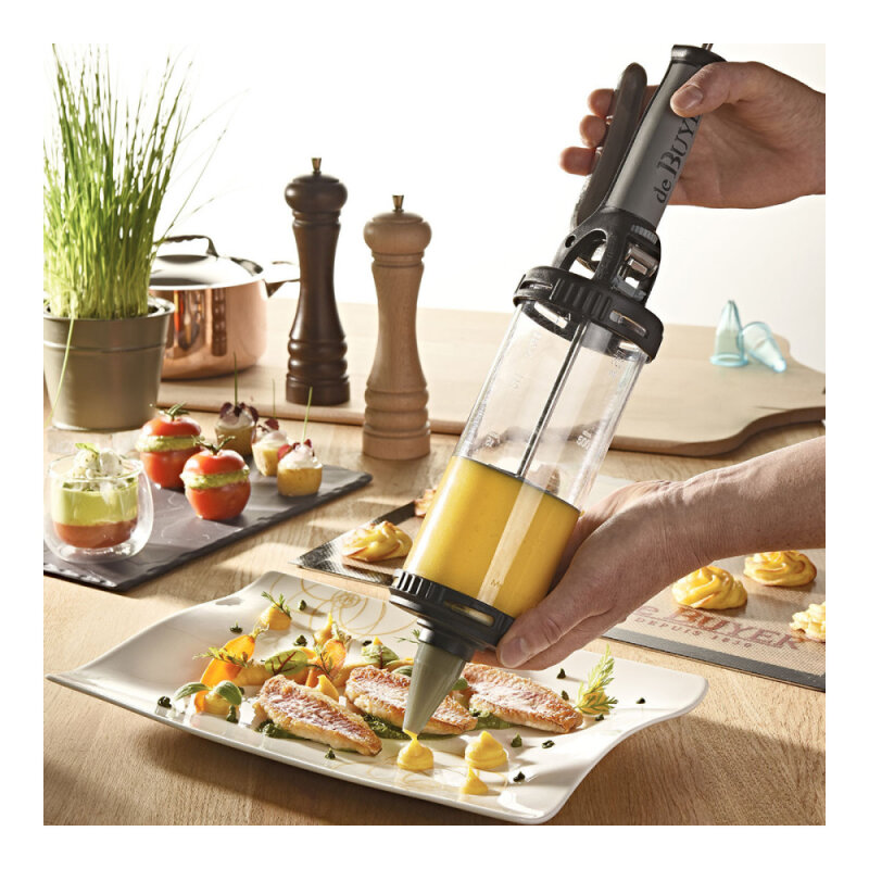 De Buyer Basınçlı Pasta Şırıngası 750 cc 3358-00 - 5