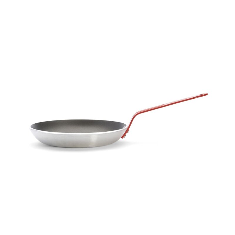 De Buyer Kırmızı Saplı Yapışmaz kaplama Aluminyum Tava 24 cm 8050-24 - 3