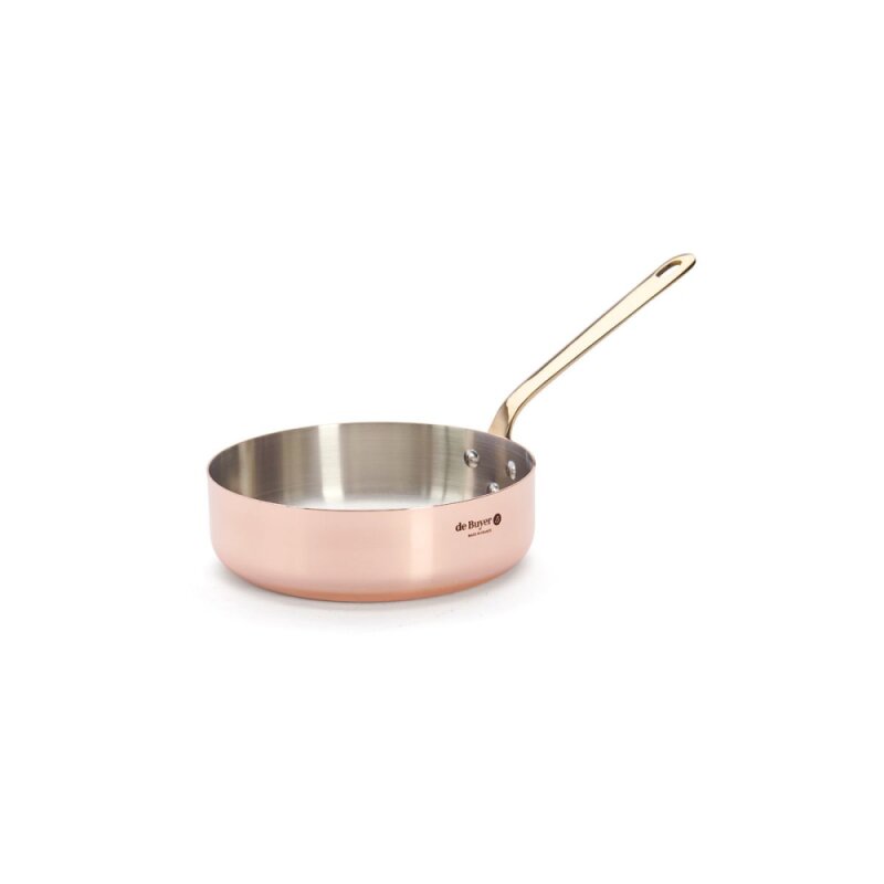 De Buyer Bakır Tek Saplı Sote Tava 200 x 60 mm 6448-20 - 1