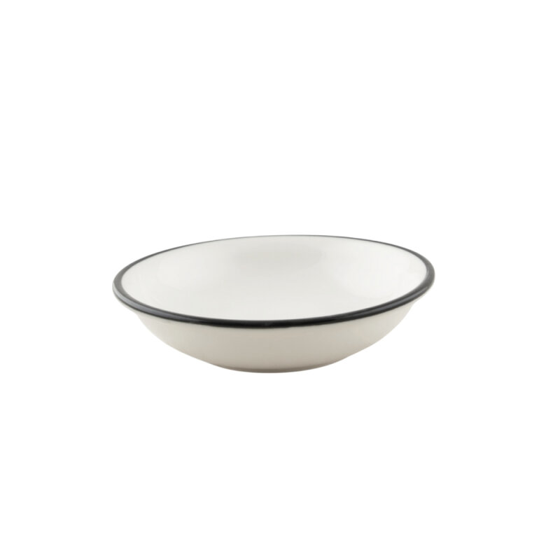 Zest Porcelain Defne Kase 11 Cm-Riva Siyah - 1